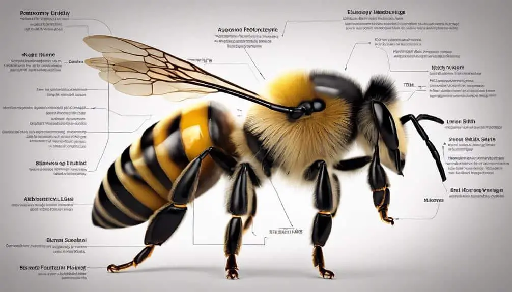 study bee anatomy diagram