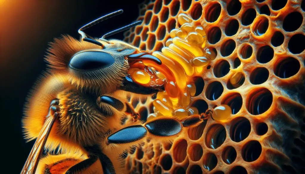 The Digestion Process of Bees When Consuming Honey